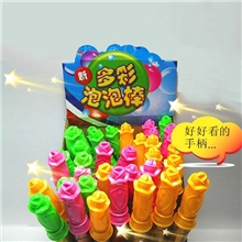 彩色泡泡梅花型泡泡棒多彩泡泡水吹泡泡玩具小额批发混批