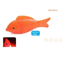电动摇摆乐乐鱼(灯光音乐)玩具鱼动物鱼