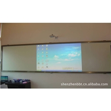 供应优质触控型纳米环保教学板教学黑板多媒体黑板可移动