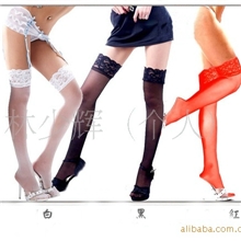 4162#长筒8CM花边百搭长筒袜/多色大腿袜/性感丝袜/情趣长筒袜