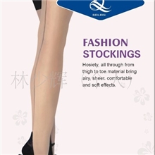 BEILEISI2056#百变女郎后坚线情趣大腿丝袜/时尚打底袜