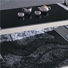 休闲电视茶几茶台TV柜地柜8mm钢化玻璃茶几