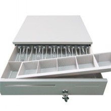 爱宝HY-405黑五格三档锁收银机钱箱/收款机钱箱/POS机钱箱