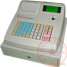 招代理新密X-2100中文收款机收银机顾显