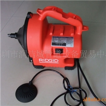RIDGID里奇K-30Auto-Clean全自动电动管道大力疏通机家庭用便携式