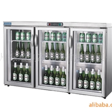 绿缔三门桌上型展示柜、展示柜，冷藏柜批发展示柜厂