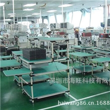 精益管工作台海旺管线棒防静电管工作台车间工作台