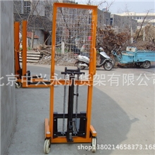 手动升降液压车可升高2米托盘搬运工具地牛叉车