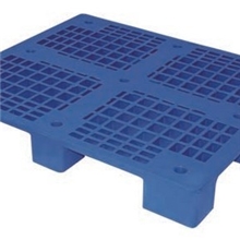 网格九脚塑料托盘厂家出口使用静载4T/1200*1000*150mm