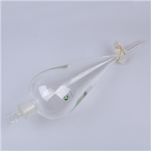 黎形分液漏斗玻璃仪器化学用品实验教学用品厂家直销