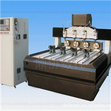 厂家供应多头四轴联动圆柱雕刻机DX1203-C4