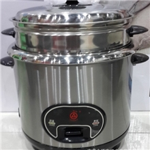 （厂价直销）正品三角牌500W/3L不锈钢电饭锅全钢电饭煲