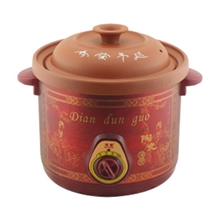 厂家批发伟能6.5升陶瓷内胆电炖锅电砂锅煮粥锅煲汤锅礼品供应