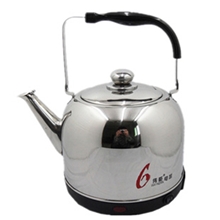厂家批发伟能6升不锈钢大容量保温型电热水壶电水壶烧水壶混批