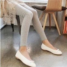 2013韩版春款新款莱卡糖果色九分弹力棉莫代尔打底裤批发C026