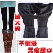冬季加厚打底裤加大码400克打底裤保暖不倒绒打底裤女装打底裤
