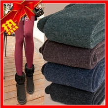 秒批！秋冬不起球七彩棉加厚保暖裤珍珠绒无缝一体裤打底裤批发