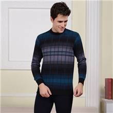 现货男士外穿保暖内衣套装加厚加绒精梳棉圆领内衣厂家批发920