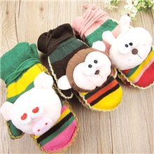 全指卡通手套韩版卡通手套冬季保暖卡通手套女手套批发