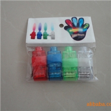 厂家供应手指灯批发彩色手指灯发光手指灯发光玩具批发