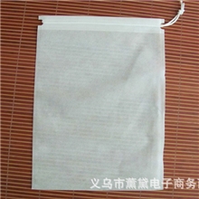 可印刷特价白色无纺布防尘袋鞋袋箱包袋抽绳束口袋竹炭30*40