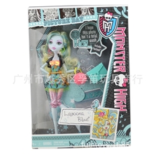美泰MonsterHigh精灵高中怪物高中娃娃照相纪念日N2851