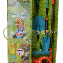 德国嘉丁拿Gardena儿童园艺工具帐篷铲浇花套装