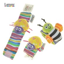 lamaze拉玛泽摇铃手表带手腕带婴儿手带摇铃手带加长升级款