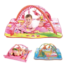 TinyLove支架音乐灯光婴儿游戏毯/游戏垫批发益智玩具蓝色粉色