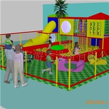 供应淘气堡(图)儿童游乐设备滑滑梯软包3-15岁
