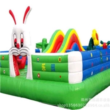 玉兔乐园5米*6米蓝猫乐园4米*6米5*6开心乐园充气城堡