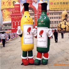 供应各种充气模型--行走卡通--产品造型