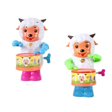 上链打鼓喜洋洋上链玩具发条玩具卡通打鼓羊