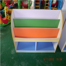 幼儿园家具、放杂志海报书架、图书柜、幼儿园书柜/图书馆书架