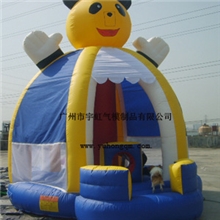 供应小型公园摆设卡通娱乐城帐篷儿童充气帐篷