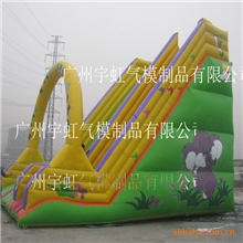 厂家生产安全幼儿园大型充气滑梯组合新型充气玩具