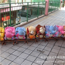 毛绒玩具童车学步车儿童摇摇马木马多款《送轮子》厂家直销