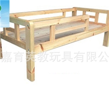 高品质教具公司专业生产高端圆角单人儿童床幼儿园床儿童床