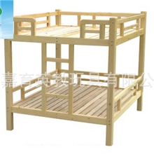 进口实木品质专业生产高端双层6人儿童床幼儿园专用床只为高端