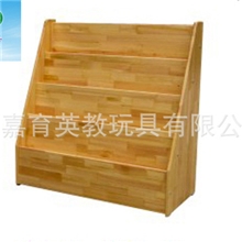 公司专业生产销售批发高端儿童书柜幼儿园专用柜进口实木教具