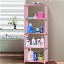 索尔诺五层书架自由组装实用环保单个书柜厂家直销，一件代发