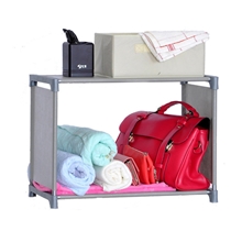 索尔诺时尚三层书架自由组装实用环保单个书柜多用途层架