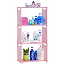 索尔诺新款四层收纳层架书柜厂家直销，一件代发，混合批发