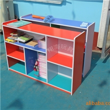 幼儿玩具柜幼儿书柜幼儿家具幼儿玩教具应幼儿玩具柜书柜
