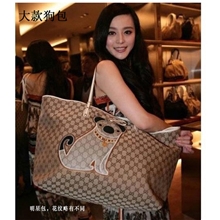 【伙拼】休闲女包范冰冰同款大狗包经典女士包包手提包女包批发