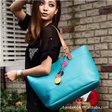 新款包包韩版女包休闲百搭单肩包大流苏女士包潮流PU手提包包批发