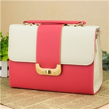 2013夏季新款撞色手提单肩斜挎休闲定型包广州花都批发女包包