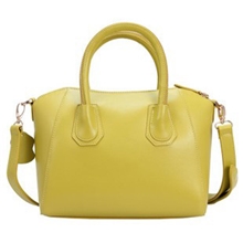 2013爆款糖果色淑女笑脸女士真皮女包手提斜跨单肩包广州批发