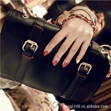 夏季新款韩版时尚女包金属链条皮带装配单背女包斜挎女包厂家直销