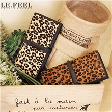 2013新款马毛豹纹钱包真皮女士长款钱包女款钱包女士钱夹批发